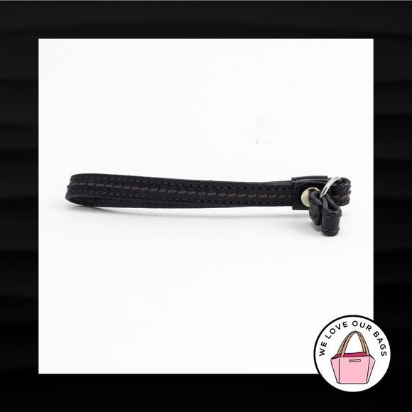 Coach Handbags - COACH DARK BROWN LEATHER STRAP LOOP REPLACEMENT KEY FOB BAG CHARM KEYCHAIN
